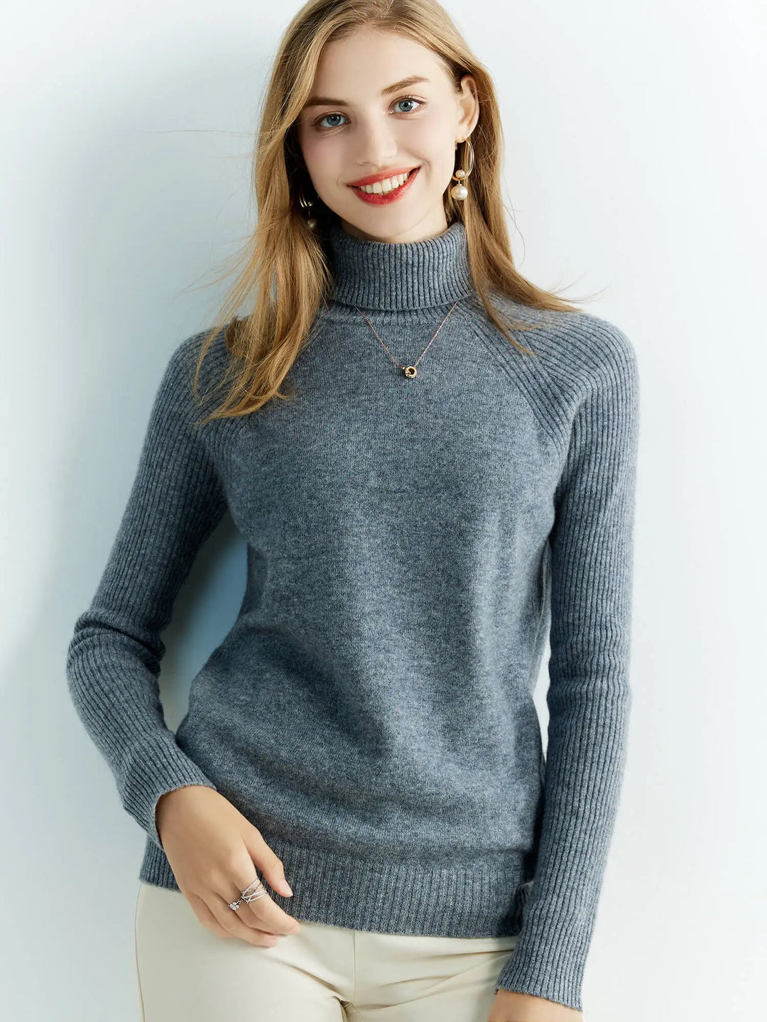 Seraphina Ribbed Turtleneck