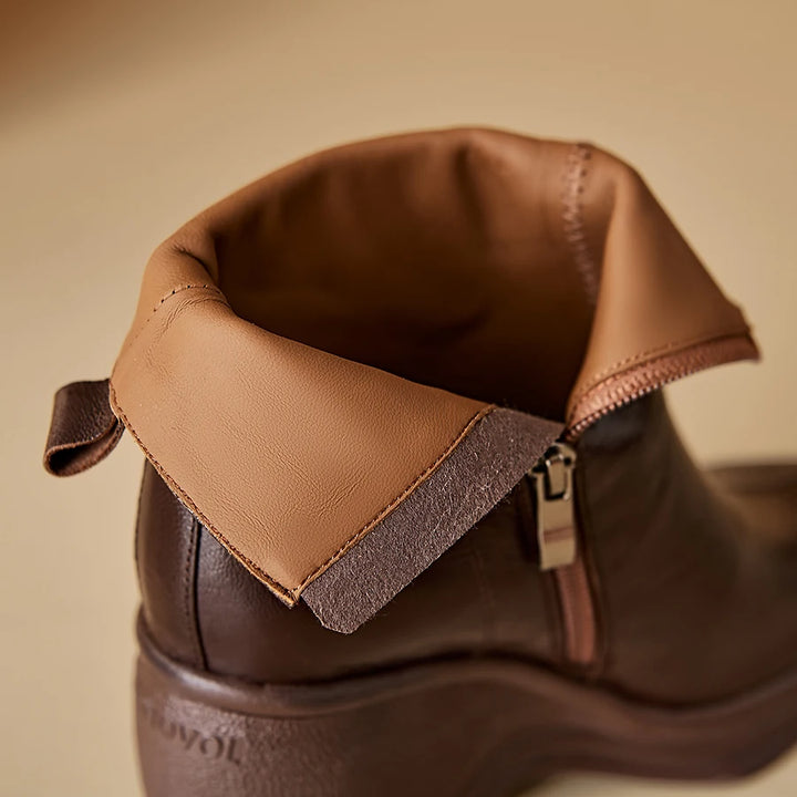 Frenchie Genuine Leather Boots