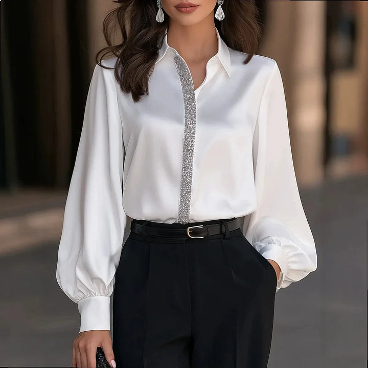 Vesper Lantern Sleeve Blouse