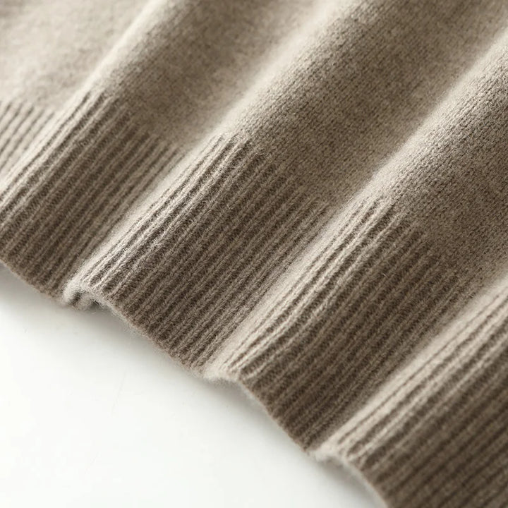 Kingston Cashmere Quarter Zip