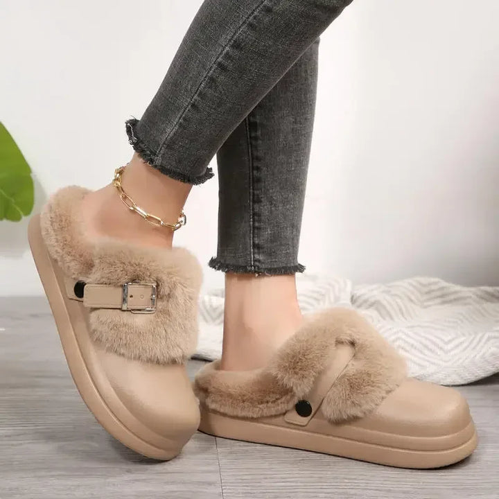 Mariela Platform Fur Clog