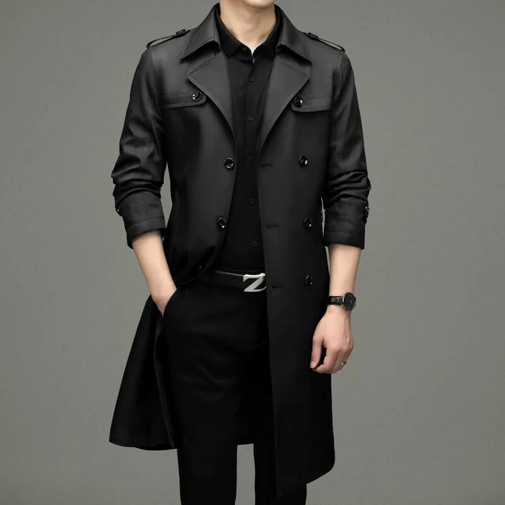 Zurich Long Trench Coat