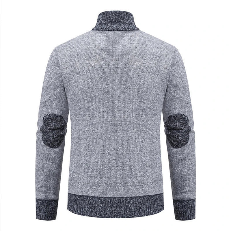 Roderick Stand Collar Cardigan