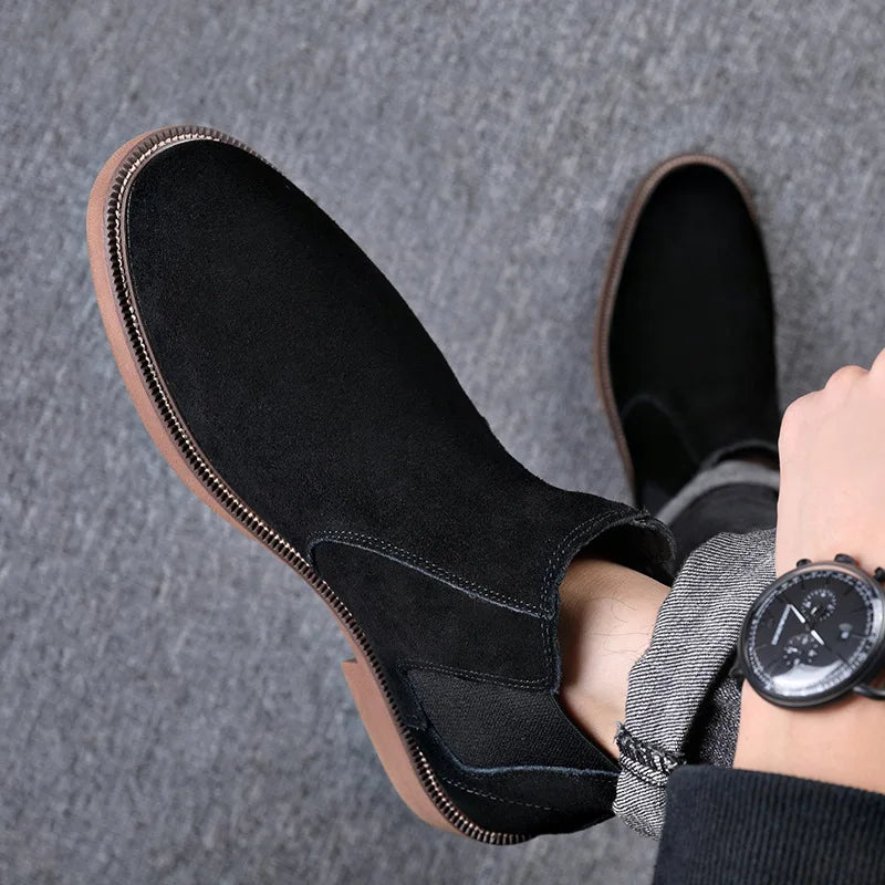 Luciano Suede Chelsea Boot