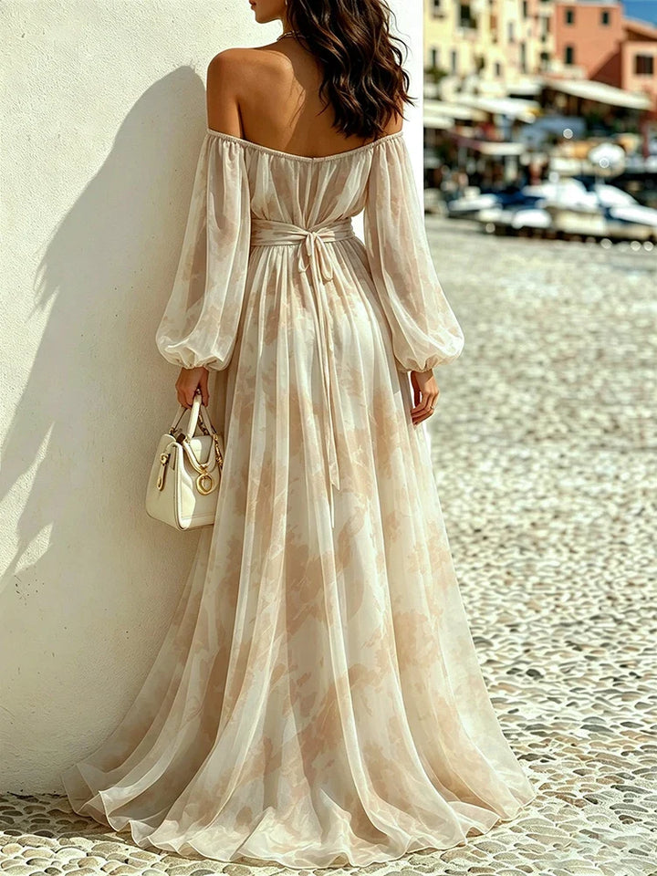 Priscilla Off Shoulder Maxi Dress