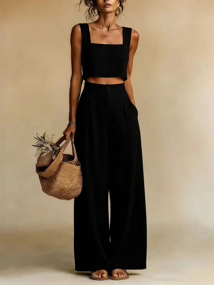 Amara Palazzo Pants Set