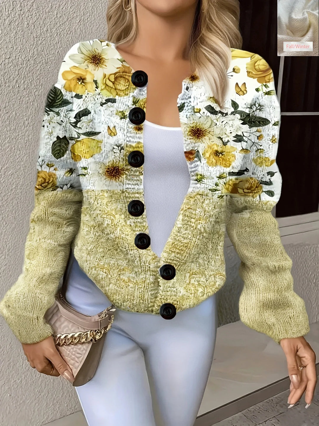 Annelise Button Down Cardigan