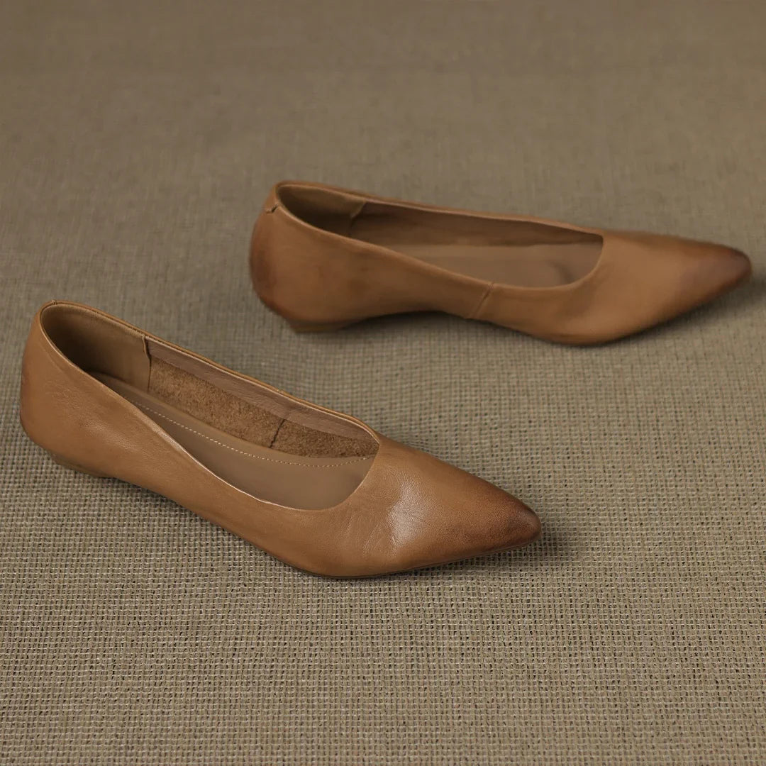 Monica Leather Pumps