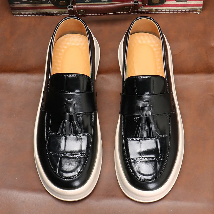 Hayes Tassel Platform Loafers