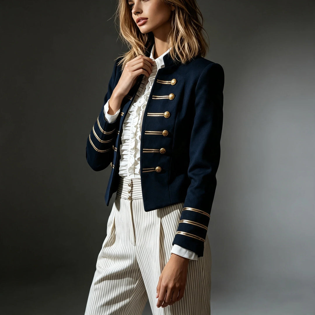 Kinsley Tailored Military Jacket.