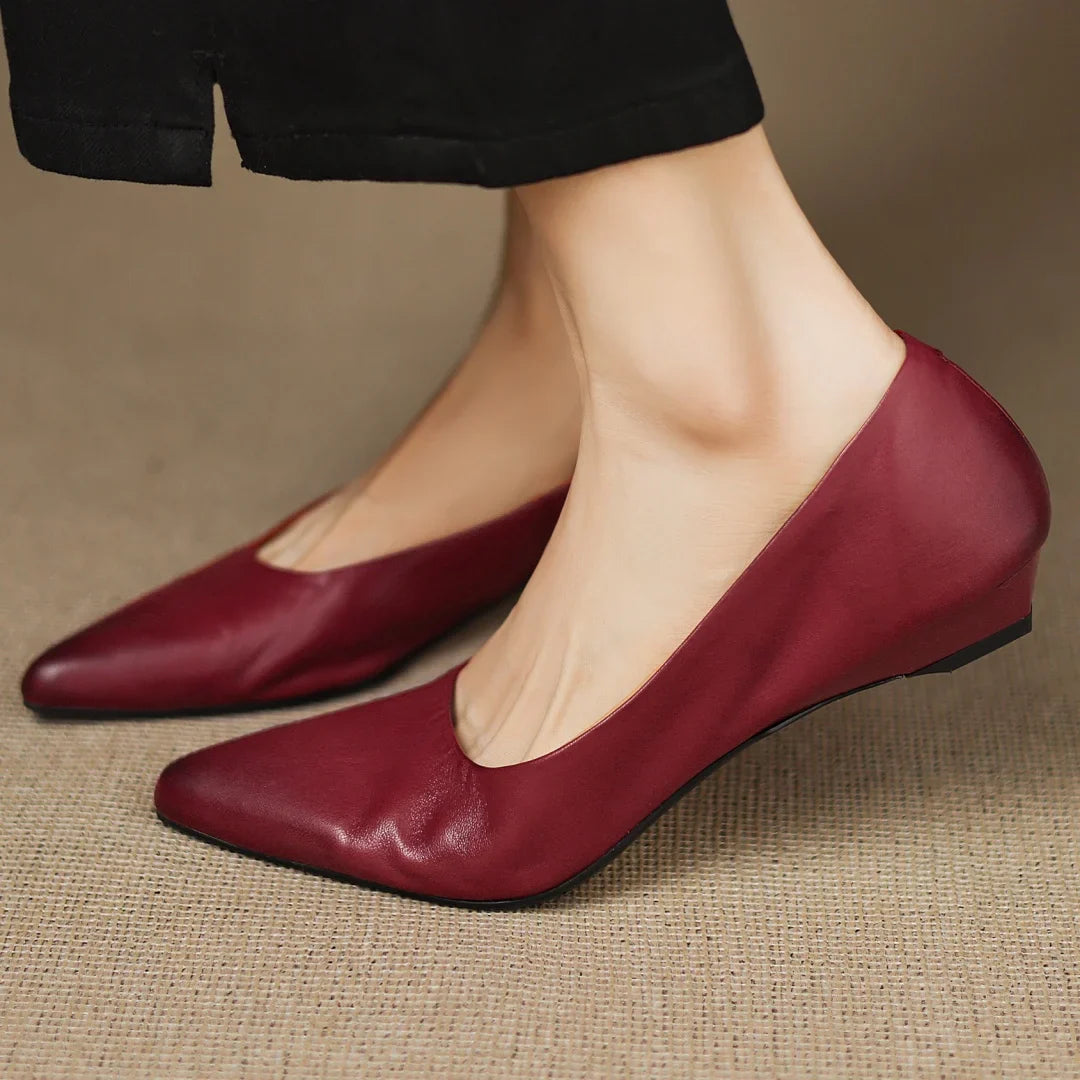 Monica Leather Pumps