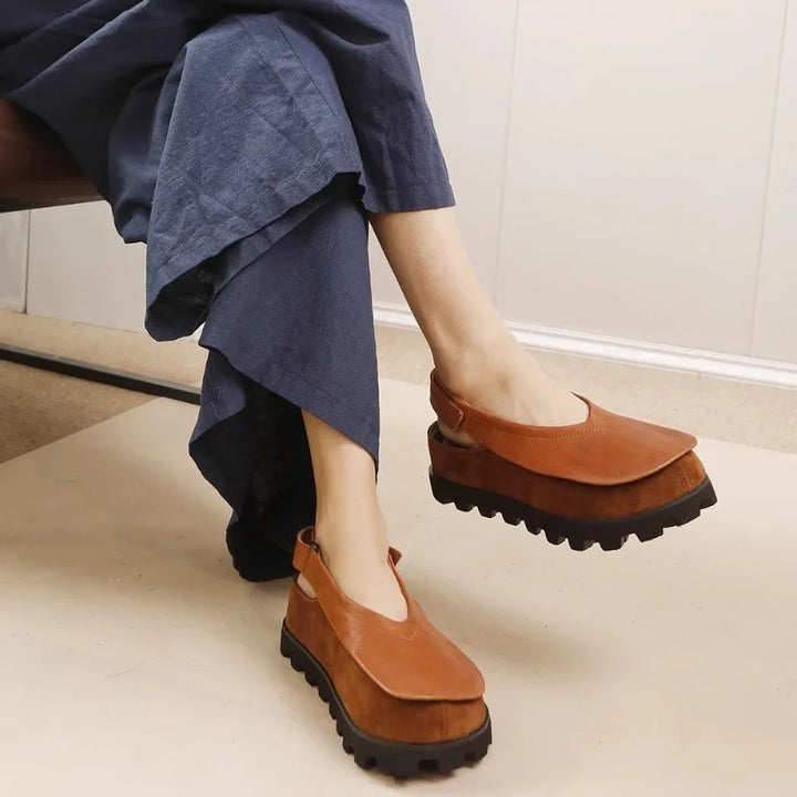 Corinne Comfortable Wide Toe Sandals