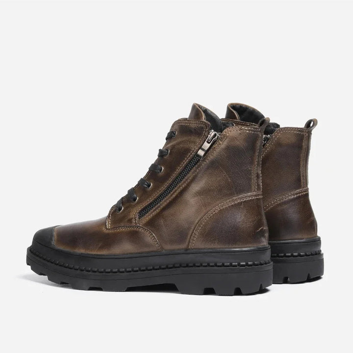 Lucciano Prestige Leather Boots