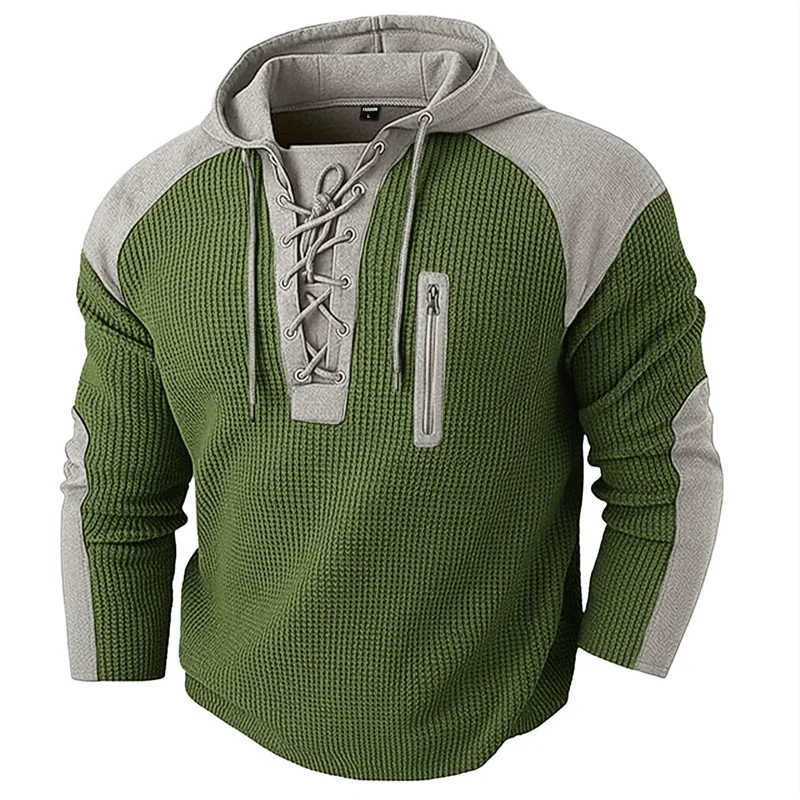 Declan Lace Up Hoodie