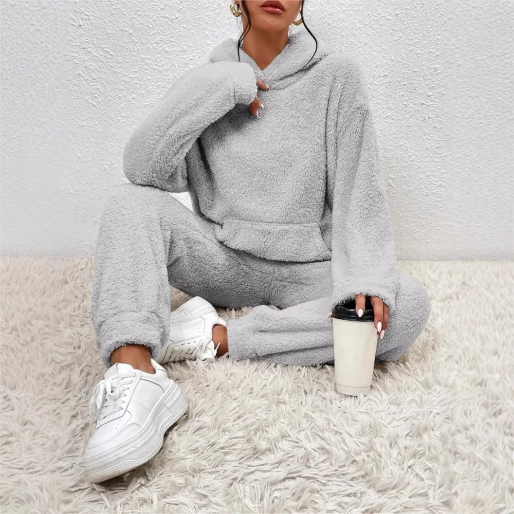 Magnolia Cozy Hooded Fleece Set