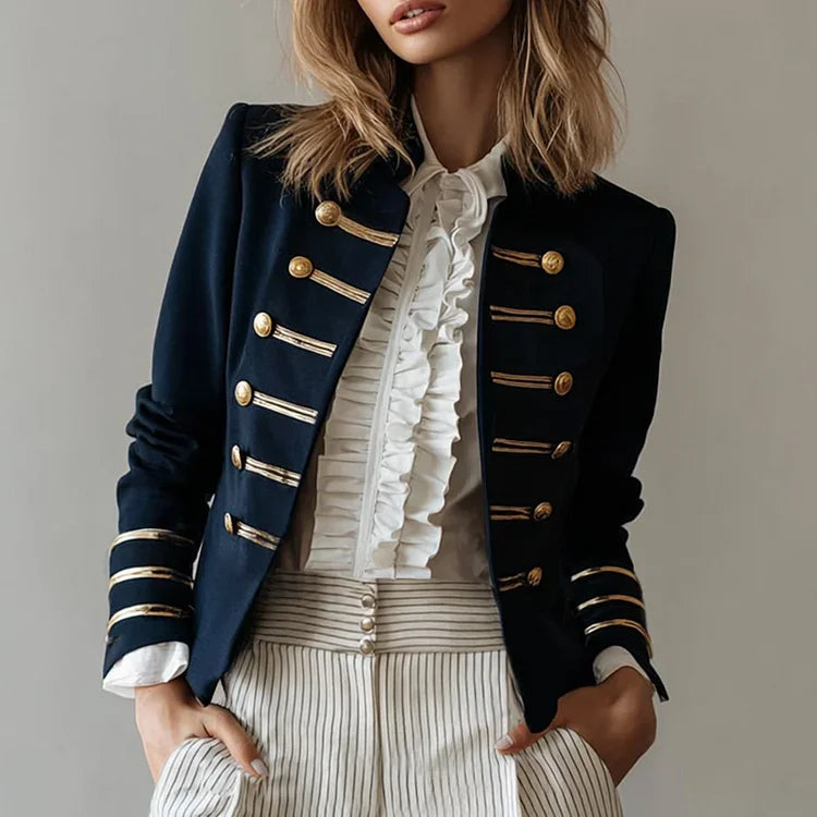 Kinsley Tailored Military Jacket.