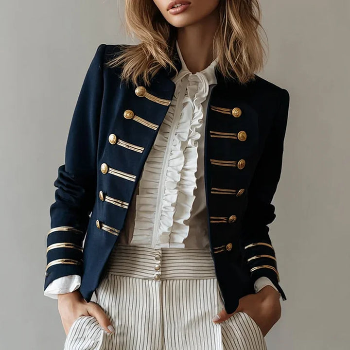 Kinsley Tailored Military Jacket.