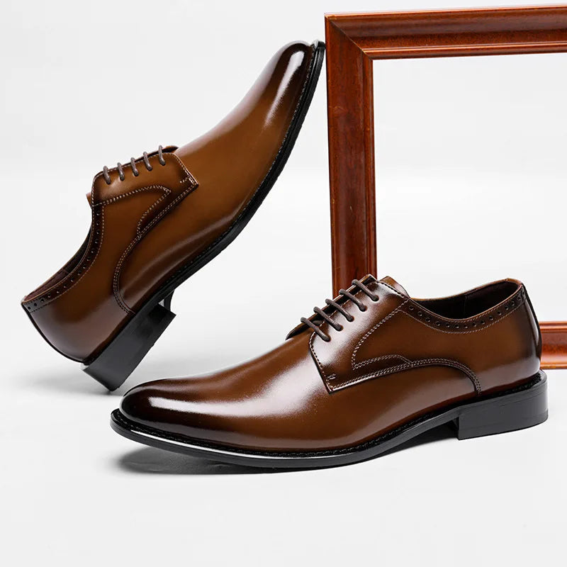 Mackage Leather Derby Oxfords