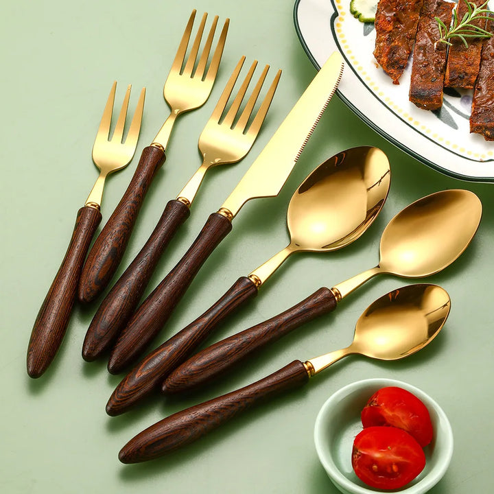 Wing Wood Cutlery Set