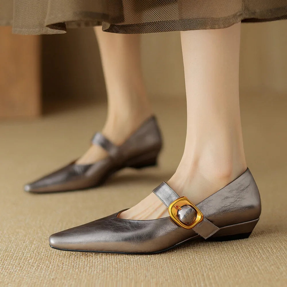 Louise Leather Pumps