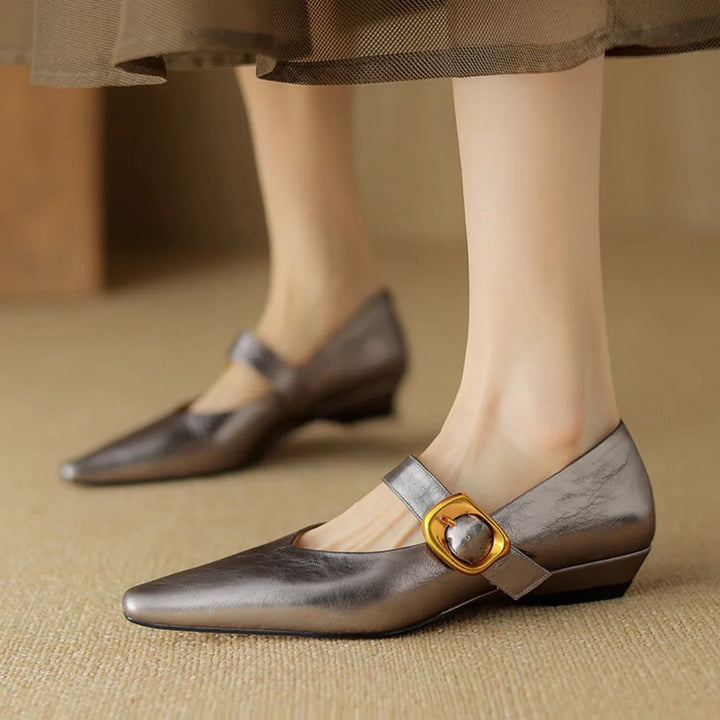 Louise Leather Pumps