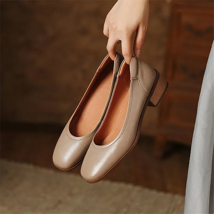 Rosaline Leather Pumps