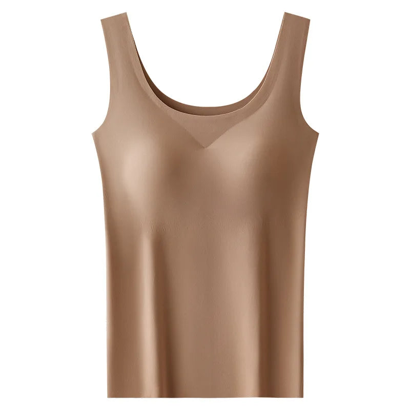 Seamless Built In Bra Tank Top