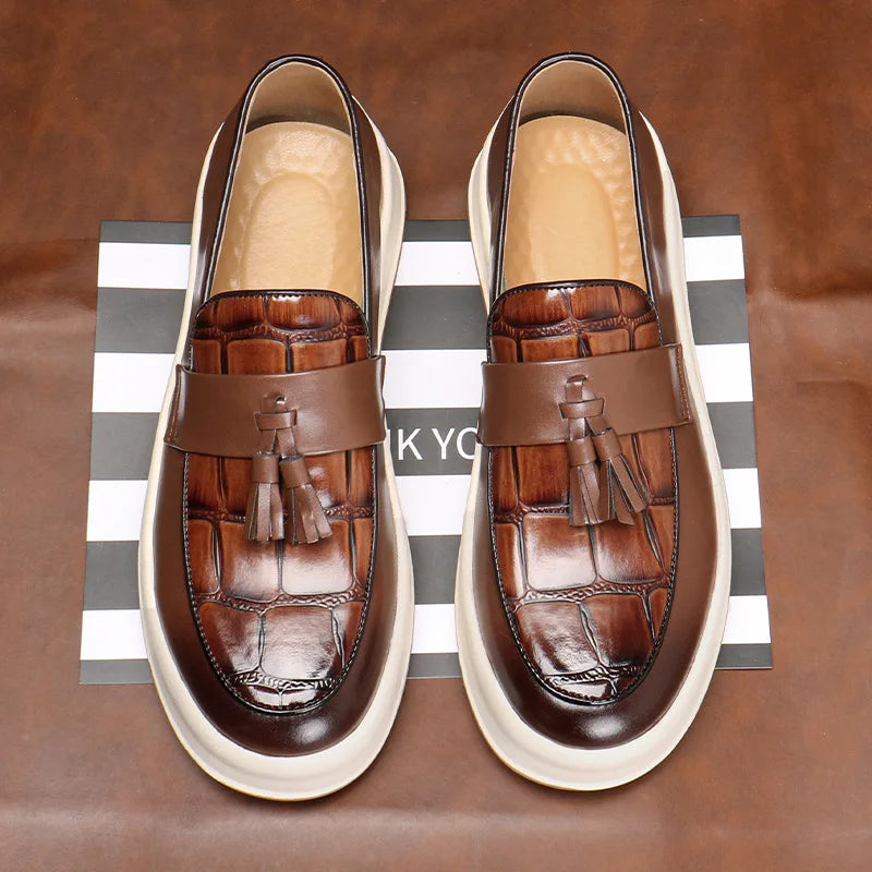 Hayes Tassel Platform Loafers