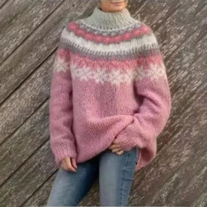 Nadine Fair Isle Crew Neck Sweater