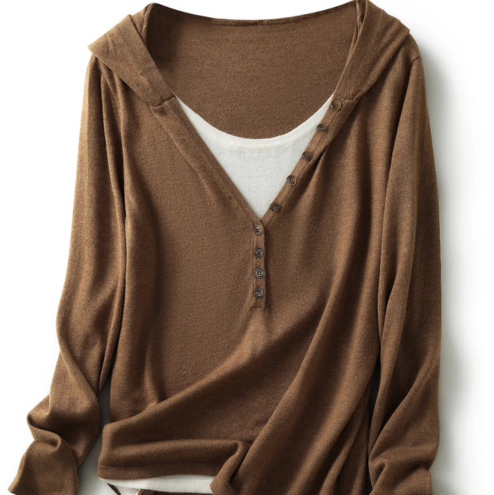 Aubree Layered Knit Pullover