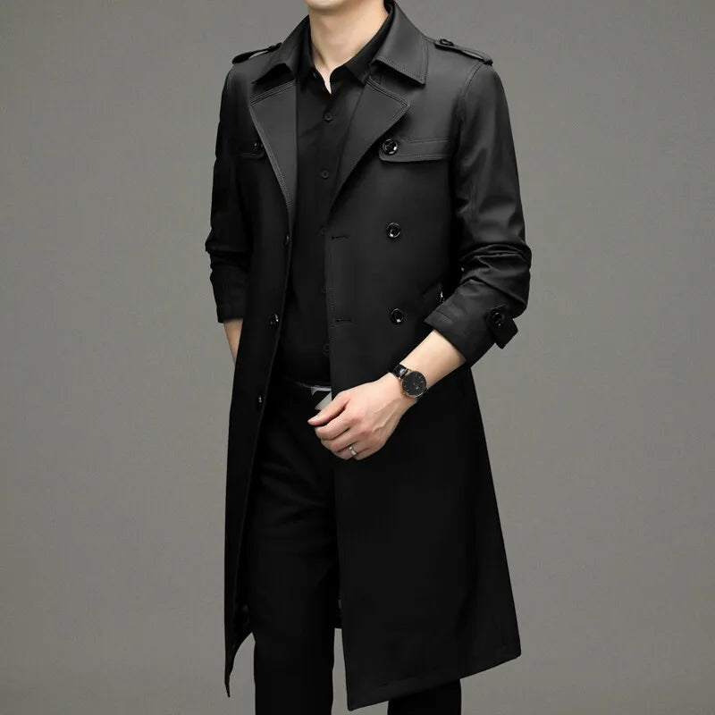 Zurich Long Trench Coat