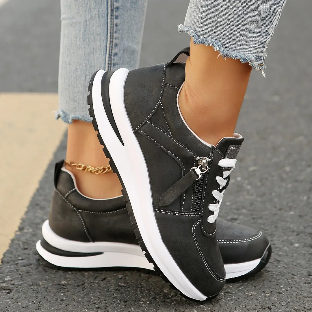 Rebella Leather Sneakers