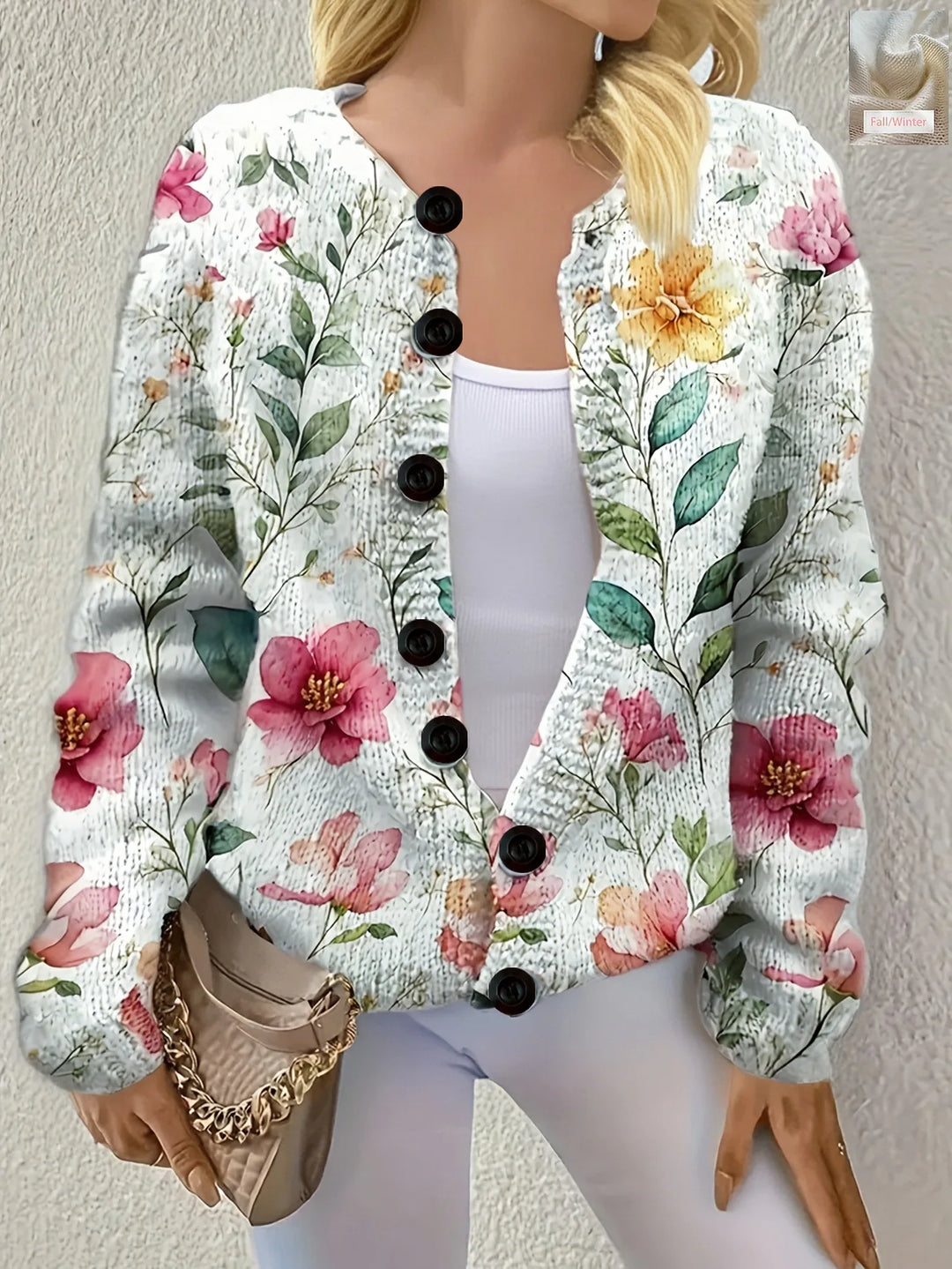Annelise Button Down Cardigan