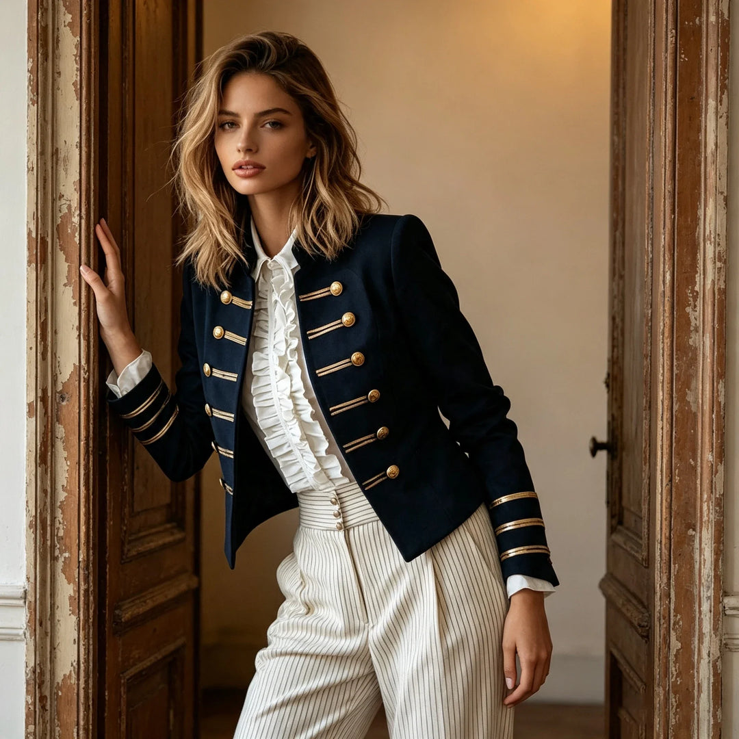 Kinsley Tailored Military Jacket.