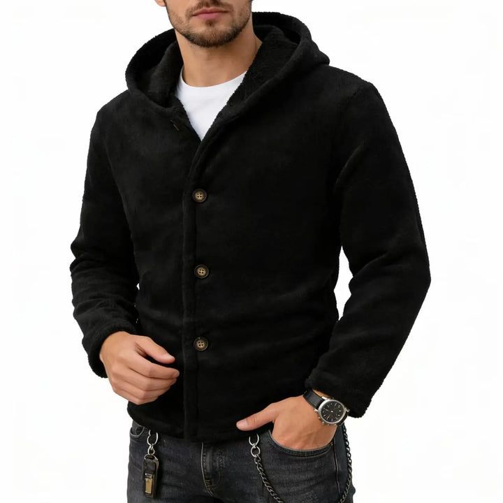 Dalton Button Front Fleece Jacket