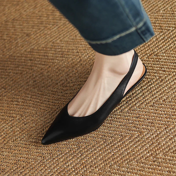 Amelia Genuine Leather Pumps