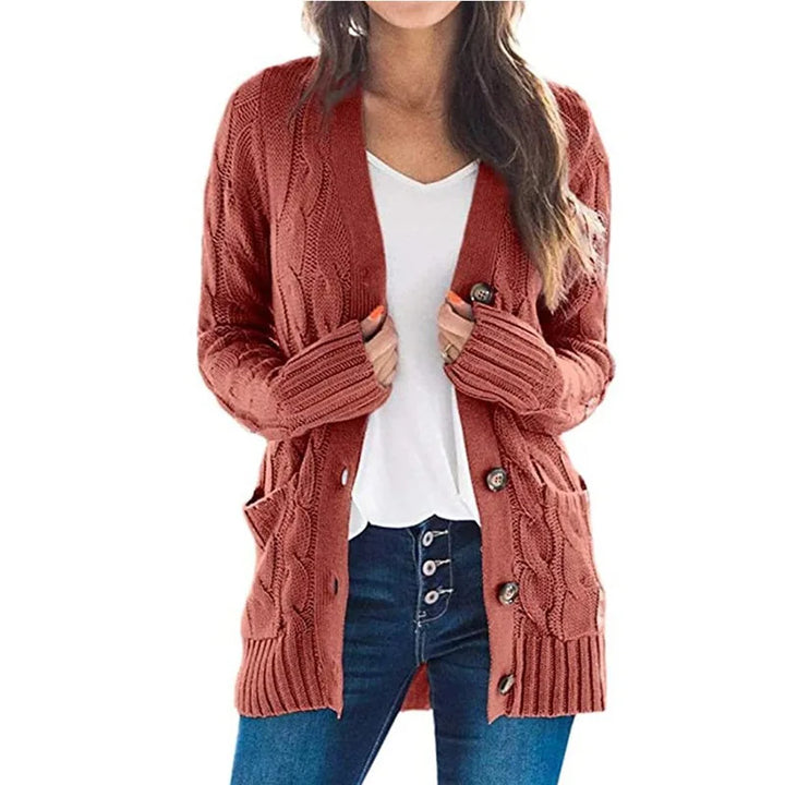 Freya Cable Knit Cardigan