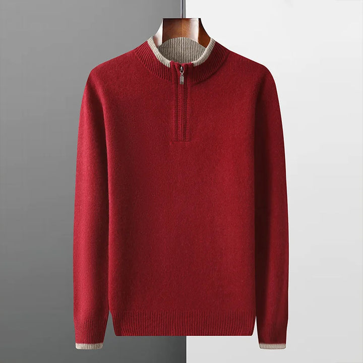 Kingston Cashmere Quarter Zip