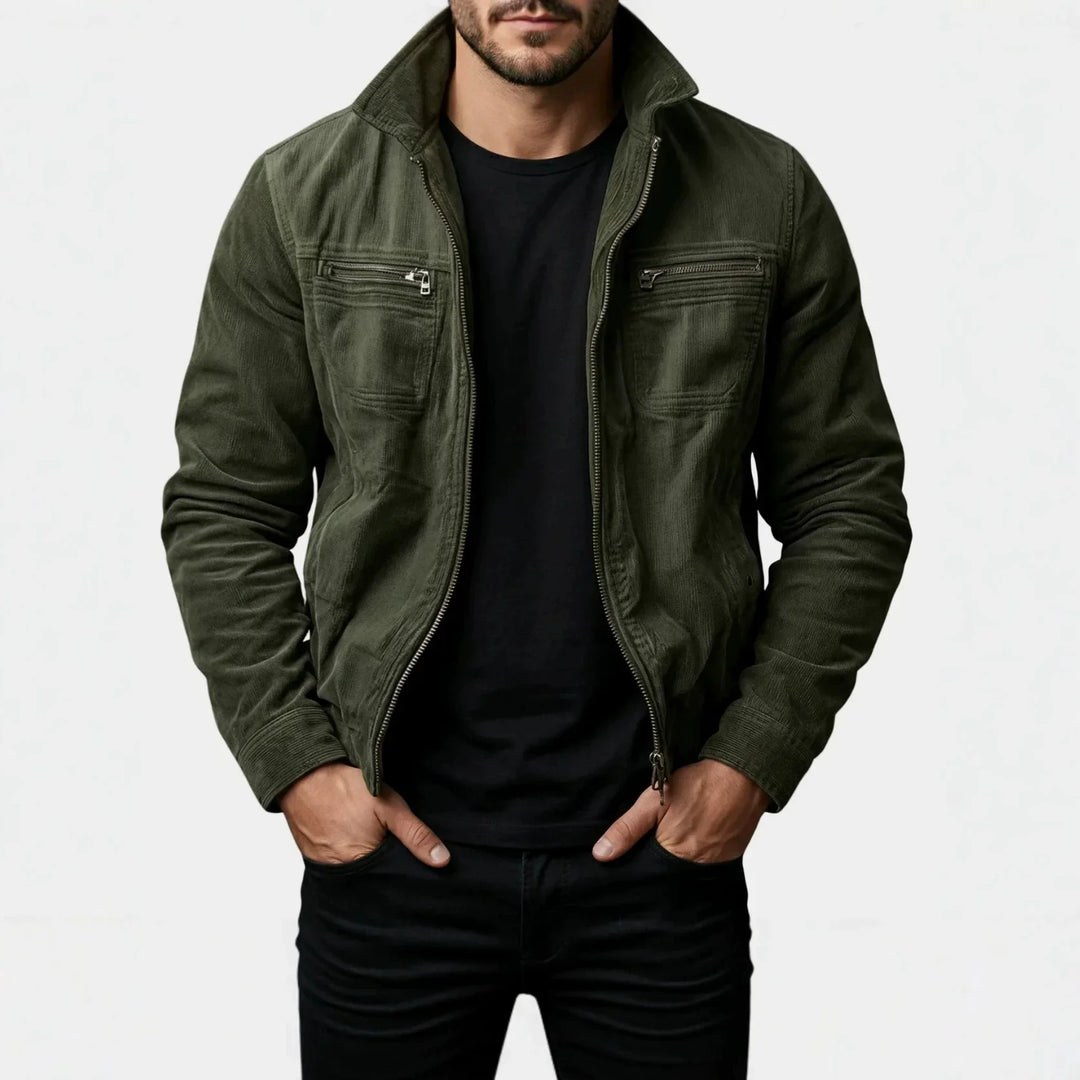 Sebastian Corduroy Moto Jacket
