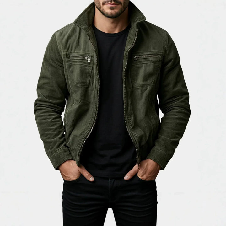 Sebastian Corduroy Moto Jacket