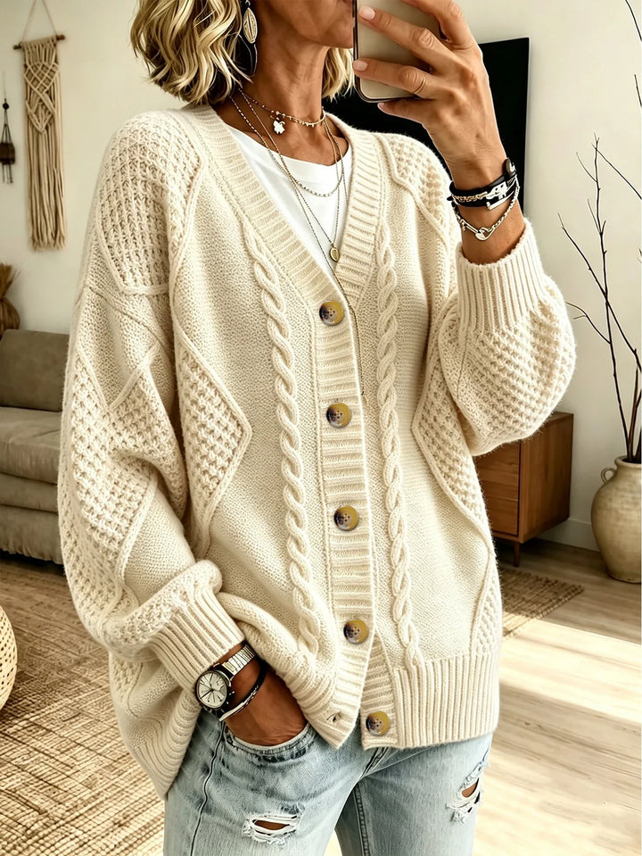 Isobel Cable Knit Cardigan