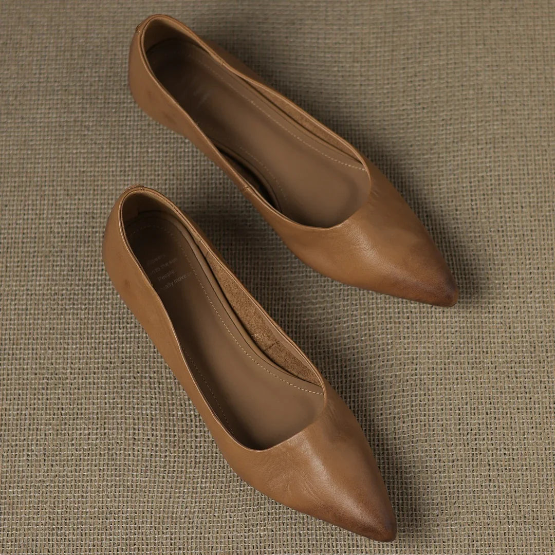 Monica Leather Pumps