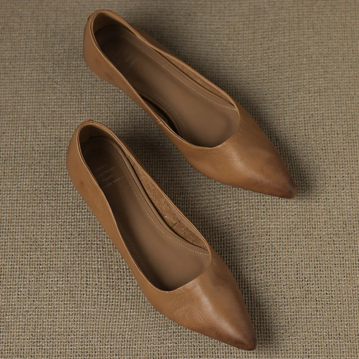 Monica Leather Pumps