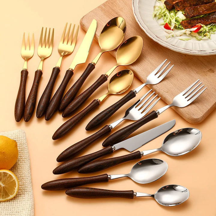 Wing Wood Cutlery Set
