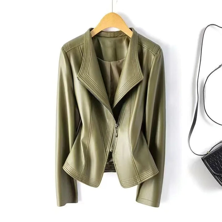 Juliana Sheepskin Moto Jacket