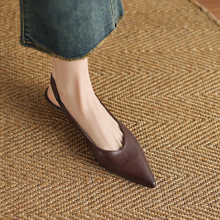 Amelia Genuine Leather Pumps