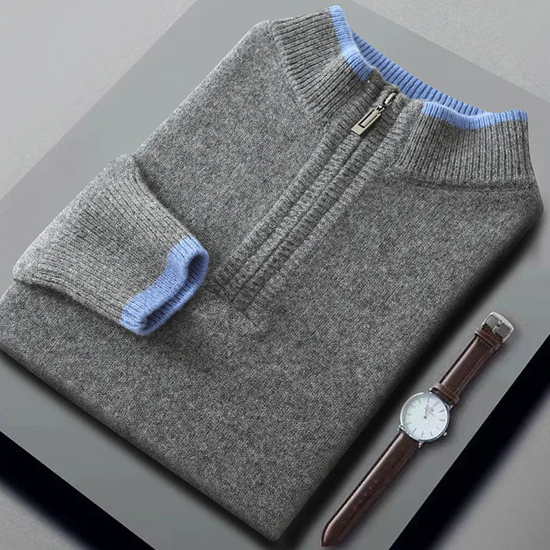 Kingston Cashmere Quarter Zip