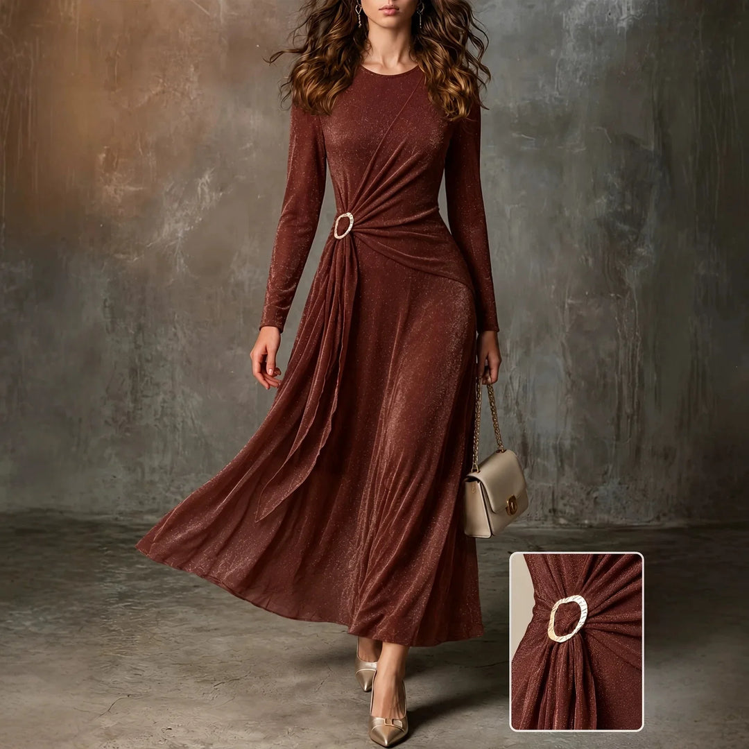Annika Gathered Waist Dress