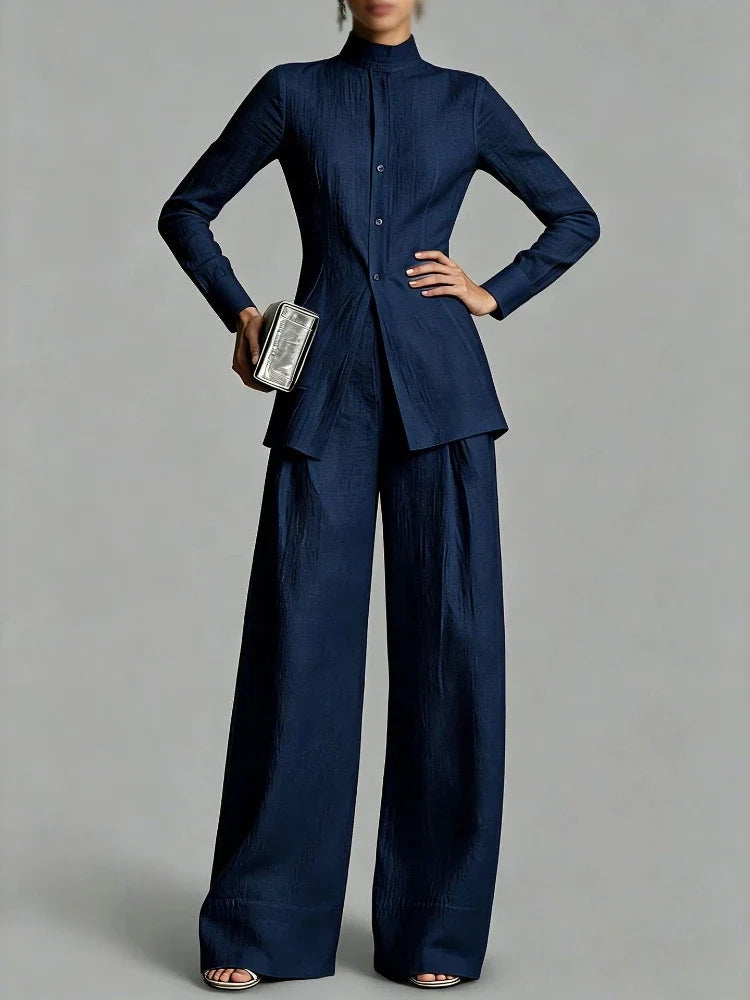 Lindsey Peplum Two-Piece Set
