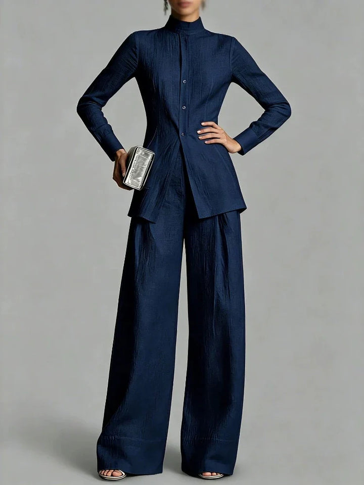 Lindsey Peplum Two-Piece Set